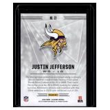 Justin Jefferson RC 2020 Illusions #22 Rookie Minnesota Vikigns Football Card