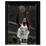 Kevin Garnett Metal RC1995-96 Fleer Metal #167 Rookie Minnesota Timberwolves Basketball Card