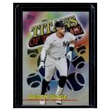 Aaron Judge Foil Insert 2026 Topps Titans of the Game #TOG-3 Baseball Card