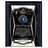 Anthony Edwards RC 2021 Select #169 Rookie Minnesota Timberwolves Basketball Card