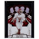 Jale Hurts RC Die Cut 2020 Chronicles Draft Picks Crown Royale #53 Rookie Football Card