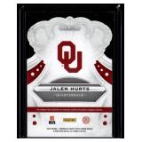 Jale Hurts RC Die Cut 2020 Chronicles Draft Picks Crown Royale #53 Rookie Football Card