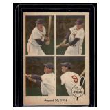 Ted Williams 1959 Fleer #65 Vintage Baseball Card