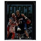 Kevin Garnett Finest Insert SP 1997 Topps Finest Force #136 FF25 Minnesota Timberwolves Basketball Card