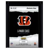 Ja'Marr Chase RC /4102 2021 Instant Illustration Series #IS-JC Rookie Football Card
