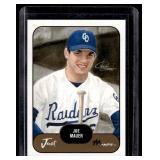 Joe Mauer Gold RC 2002 Just Minors #JPP.10 Rookie Minnesota Twins Baseball Card