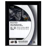 Brock Faber RC Refractor 2023-24 Allure #112 Rookie Minesota Wild Hockey Card
