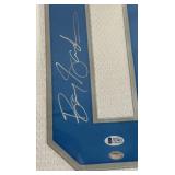 Barry Sanders Autographed Jersey w/ Beckett COA Custom Framed, Matted, Photos - 34'x35' - Detroit Lions Football