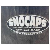2007 NEWMAN/Snocaps Snowmobile Trailer w/ Cover - 3000 GVW - snowmobile/gear NOT included