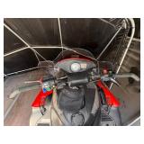 2007 Red Polaris 600 IQ Cleanfire Snowmobile - trailer NOT included