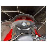 2007 Red Polaris 600 IQ Cleanfire Snowmobile - trailer NOT included