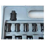 Chrome Vanadium Socket Set - 3/8 and 1/2 Drive - Metric 7-32mm in Case