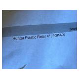 Hunter PGP-ADJ 4-In Plastic Rotor Heads & Irrigation Accessories (Assorted)