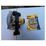 DeWALT DC391 20V MAX Cordless Circular Saw - 6-1/2 in Blade, 18T/24T Combo Pack