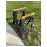 Pair of Folding Sawhorses