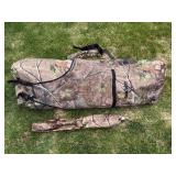 Ameristep RealTree Camouflage Ground Hunting Blind in Carrying Bag with Tent Poles