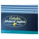 Cabela's ProMariner ProSport12 2-Bank Marine Battery Charger, Spinning Reel Spool Parts, EEL Lure & Eukanuba Dog Tin