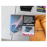 Makita BO4552 Finishing Sander, DuPont Pro-Fusion Scratch Repair Kit Triple Pack & ShamWow Towels