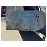 2007 NEWMAN/Snocaps Snowmobile Trailer w/ Cover - 3000 GVW - snowmobile/gear NOT included