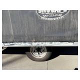 2007 NEWMAN/Snocaps Snowmobile Trailer w/ Cover - 3000 GVW - snowmobile/gear NOT included