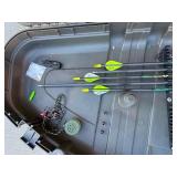 Bowtech Reign 7 Compound Bow - QAD Drop-Away Rest, Case & Accessories