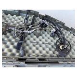 Bowtech Reign 7 Compound Bow - QAD Drop-Away Rest, Case & Accessories