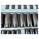 Chrome Vanadium Socket Set - 3/8 and 1/2 Drive - Metric 7-32mm in Case