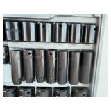 Chrome Vanadium Socket Set - 3/8 and 1/2 Drive - Metric 7-32mm in Case