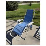 Mesh Patio Lounge Chairs- Aluminum Frames