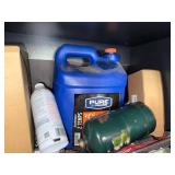 Pure Polaris, Rust-Oleum & Heet Automotive Fluids Cabinet - contents quantities unverified