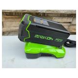 Greenworks 40V Cordless String Trimmer - 4.0Ah Battery & Charger Included