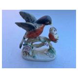 Mixed Lot - Wooden Crucifix, Metal Cross, Storage Box & Ceramic Animal Figurines