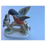 Mixed Lot - Wooden Crucifix, Metal Cross, Storage Box & Ceramic Animal Figurines