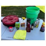 Armor All Leather Care, Meguiar's Cleaner Wax, Turtle Wax & Assorted Auto Care Supplies