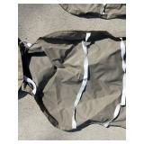 Solvit Cargo Bags Khaki Nylon with Straps (Lot of 2)