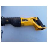 DeWALT DCS380 20V MAX Cordless Reciprocating Saw with Blades & Bag