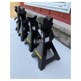 Torin 3-Ton Ratcheting Jack Stands (Lot of 4)