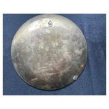 Hand Made Rodos-Hellas 'NASSOS' Plate & Minakari Style Multi Color Plate