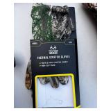 Mossy Oak Collection & RealTree Edge Camouflage Gear - Thermal Stretch Gloves, Fleece Mittens & Mesh