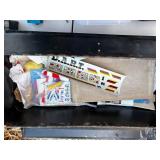 Estes Rocket Engines & Assorted Tools in Large Tool Chest