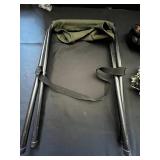 Foldable Camping Chairs & Mossy Oak Camouflage Ghillie-Leaf Panel Kit