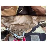 Columbia Camouflage Field Jacket - Size XL w Zip Out Liner