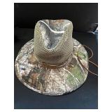 Outdoor Hunting Vest & Camouflage Boonie Hat Bundle (Lot of 2)