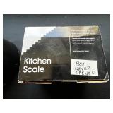 Hamilton Beach Food Processor & KWONNIE Kitchen Scale (Lot of 2)