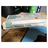 RCBS Hand Priming Tool with Assorted Reloading Accessories