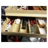 Plano 4-Drawer Tool Organizer with Drill Bits & Accessories (Assorted) - contents quantities unverified