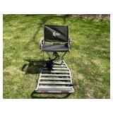 X-Stand Treestands Folding Tree Stand with Mesh Seat and Backrest