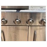 Hudson Grills 4-Burner Gas Grill with Rotisserie