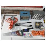 Stanley & Irwin Hand Saws, Hardware Cabinets & Assorted Small Parts