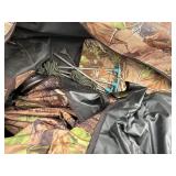 Ameristep RealTree Camouflage Ground Hunting Blind in Carrying Bag with Tent Poles